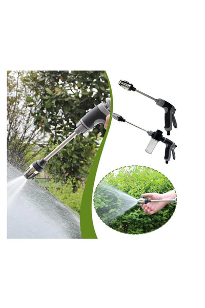 İMGESEL Araç Yıkama Bahçe Sulama İlaçlama Su Tabancası Yüksek Basınçlı Deterjan,İlaç,Köpük Hazneli