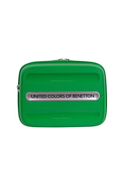 United Colors of Benetton Geantă de machiaj verde pentru femei 14bntmky1000-ysl