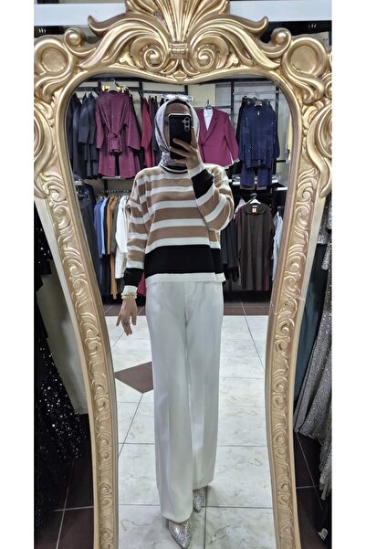 Mintaş Striped Knitwear Sweater