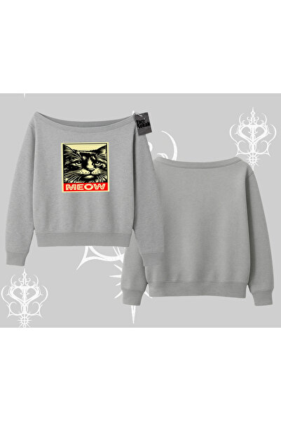 Tarzsokak Hanorac cu glugă cu imprimeu cu pisică drăguță scrisă Candyland