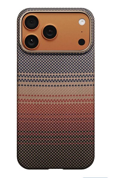 Shopi جراب حماية خلفي بتصميم من ألياف الكربون لهاتف iPhone 17 Pro Max، قصة ضيقة