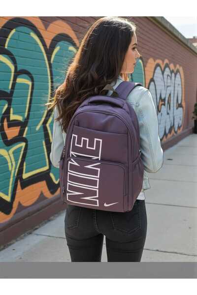 Elegance Unisex Purple Sport, școală, zilnic, rucsac (cu cadou suport pentru ...