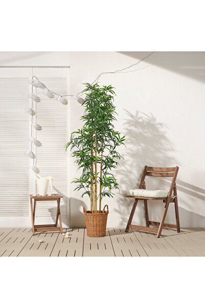 co arma Artificial bamboo tree in a pot, 174 cm tall, for indoor/outdoor use.