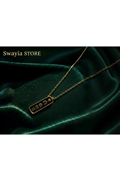 shop Şansın Tüm Sembolleri Tek Bir Tasarımda: Şans Tılsımı Madalyon Kolye