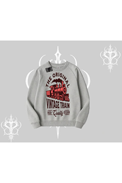 Tarzsokak سترة بيسكيلت الكلاسيكية بتصميم السكك الحديدية القديمة والقطارات ذات...