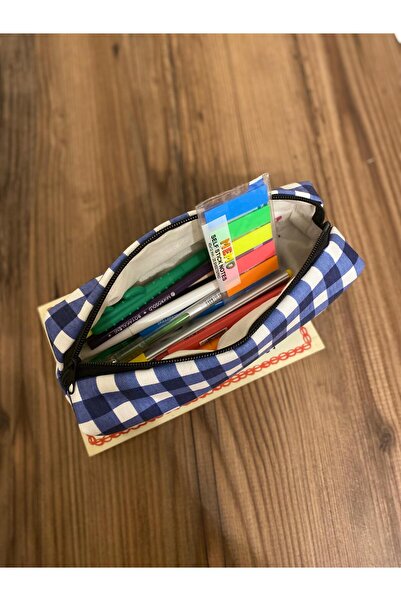 Handmade Puff Waterproof Zippered Pencil Case - Fiber-Filled Impact Protectiv...