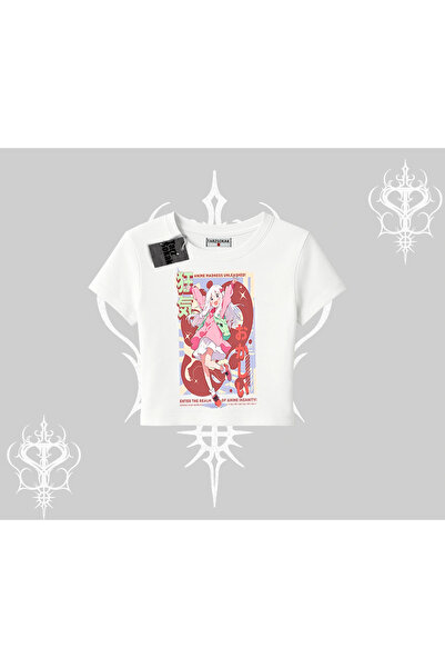 Tarzsokak Babby Tee Tshirt Madness Unleashed Anime Girl Baskılı