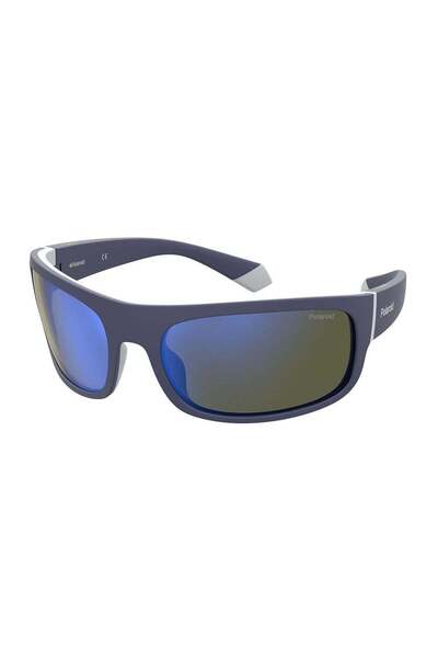 Polaroid Rectangular Sunglasses for Men with UV Protection - Pld 2125/S Blue ...