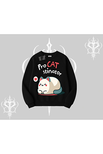 Tarzsokak Hanorac scurt cu glugă și imprimeu Pisicuța Detectiv