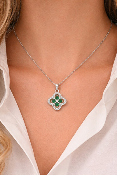charmove ile kendinizi şımartın Stylish Elegant Women's Steel Necklace with Z...