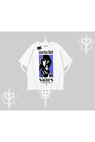 Tarzsokak Tricou supradimensionat cu imprimeu Anime Girl
