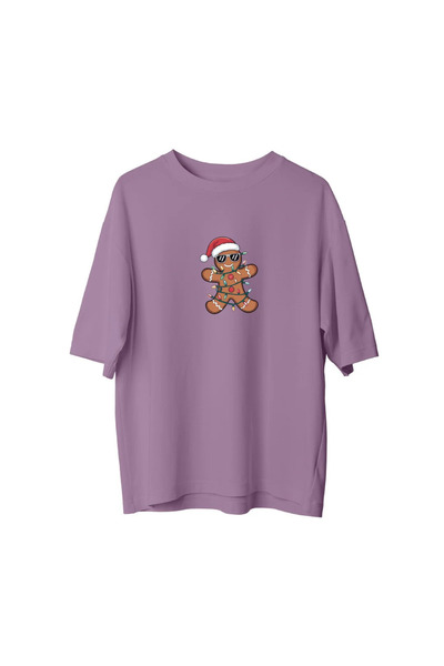 CANDLEMASTORE Christmas Cookie - Oversized T-Shirt