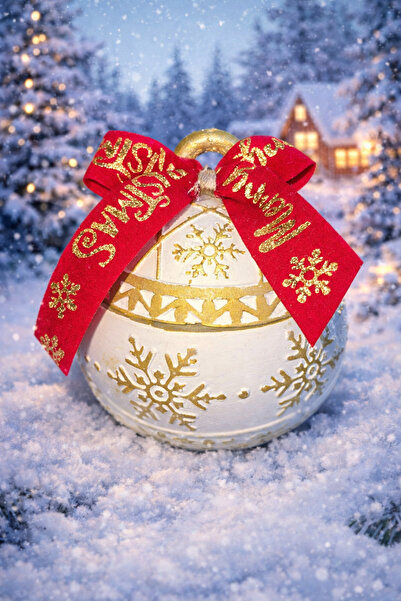 Anais&Iulian Deco Srl Glob decorativ „Eleganță de Iarnă”