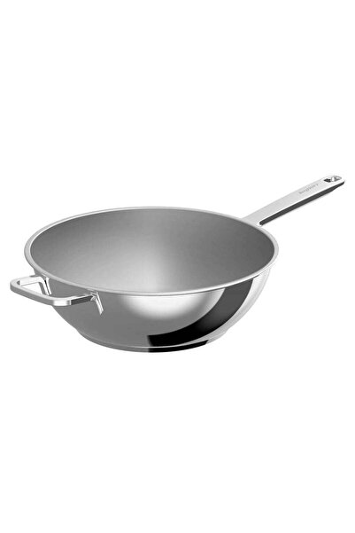 Helix Wok Pan, Stainless Steel, D.30cm