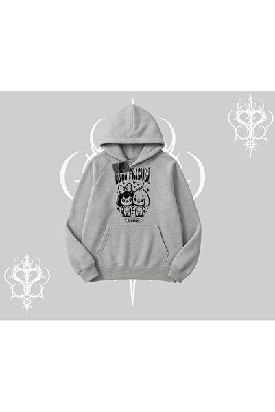 Tarzsokak Hanorac cu glugă cu imprimeu Best Friends Forever, design drăguț