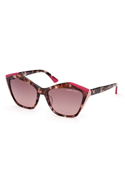 Guess by Marciano Asymmetrical UV Protection Acetate Sunglasses