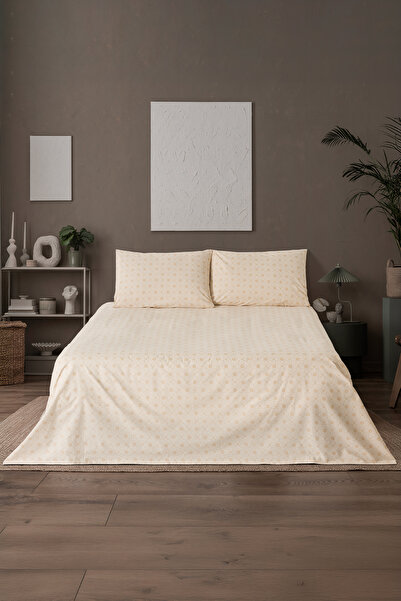 Soley Mix & Match |   Noelle 100% Cotton Double Bed Sheet Set