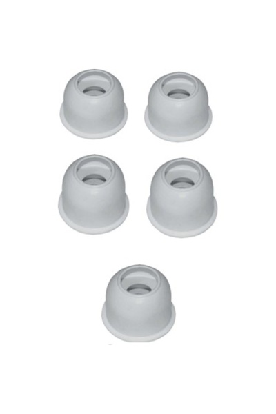 AFİ YAPI MARKET Plastik Takoz Conta Gider Çatal Contası 50mm Beyaz (5 ADET)