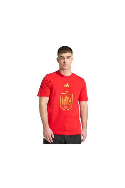 adidas Spain world cup men's training fan t-shirt red