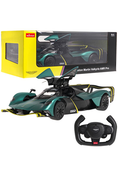 Rastar Masina cu Telecomanda R/C 1:14 Aston Martin Valkyrie AMR Pro Verde