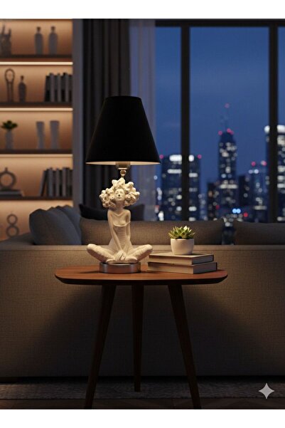 By çeliktürk Aura heykel abajur özel seri