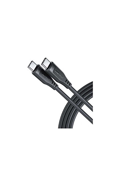 Acefast سلك تايب سي الى تايب سي بطول 1.2 متر - اسود