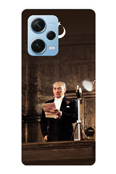 TechTree حافظة سيليكون متوافقة مع هاتف Redmi Note 12 PRO 5G متوافقة مع خطاب أ...