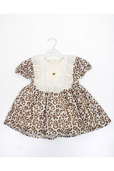 Name Baby Baby girl leopard print holiday dress