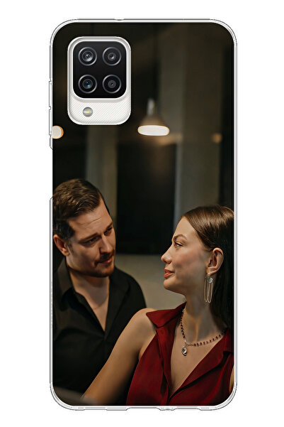 TechTree حافظة سيليكون متوافقة مع هاتف Samsung Galaxy A12-M12 - Eşref وNisan ...