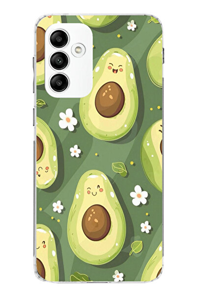 TechTree حافظة سيليكون متوافقة مع هاتف سامسونج جالاكسي A05s باللون الأخضر الل...