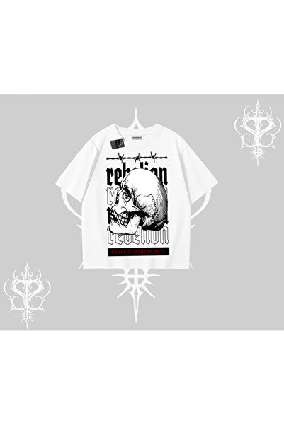 Tarzsokak Tricou supradimensionat Craniu Rebelion Legacy Stradal Subteran