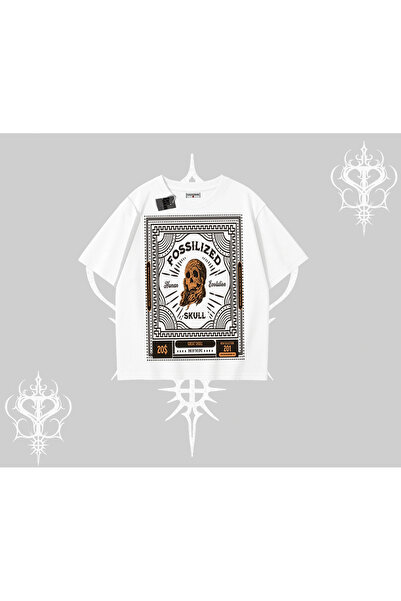 Tarzsokak Tricou supradimensionat Craniu Fosilizat Arhivă Subterană