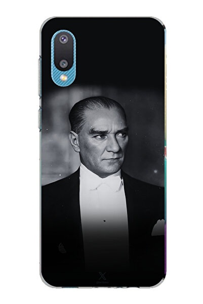 TechTree أناقة ورقيمة متوافقة مع هاتف سامسونج جالاكسي A02: حافظة سيليكون مطبو...