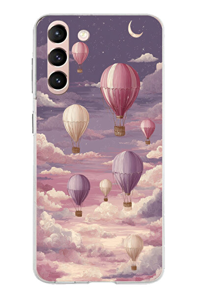 TechTree حافظة سيليكون متوافقة مع هاتف سامسونج جالاكسي S21 باللون الأرجواني ا...