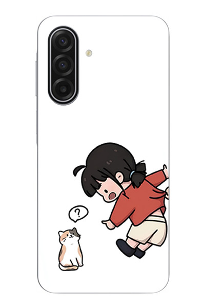 TechTree حافظة سيليكون متوافقة مع هاتف سامسونج جالاكسي A17 - حافظة سيليكون متوافقة مع هاتف مطبوع