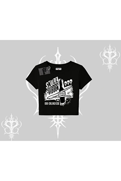 Tarzsokak Tricou Babby Tee Craniu Impact Os Înfricoșător Icoană Stradală