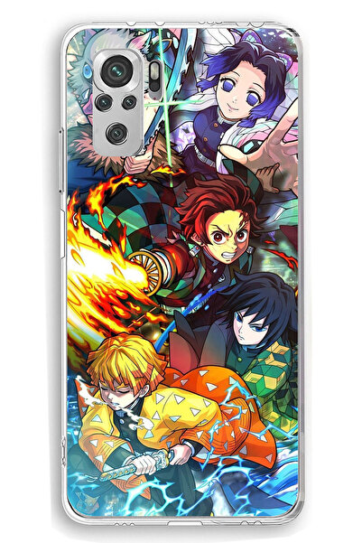 TechTree Redmi Note 10 / 10S Compatible Demon Slayer: Demon Slayers B Printed Silicone Case