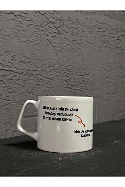 Kırtasiye Ofisi Prens Dizisi Sözleri Beyaz Kulplu Prime Yılbaşı Hediyesi Bardak Kupa Fincan MUG