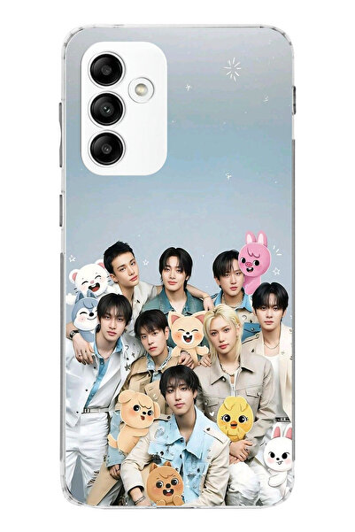 TechTree حافظة سيليكون مطبوع متوافقة مع هاتف سامسونج جالاكسي A05s تحمل طابع ف...