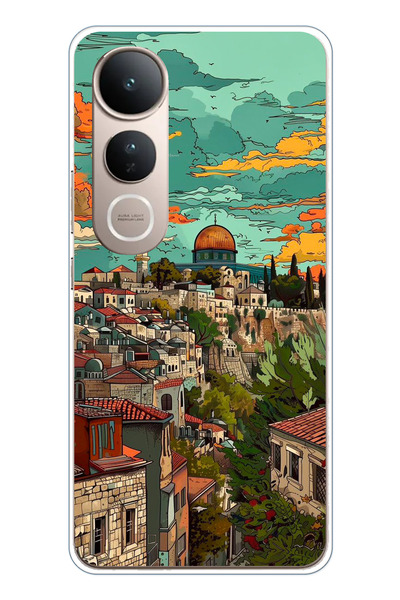 TechTree Vivo V50 Lite Compatible Free Palestine and Dome of the Rock Printed...