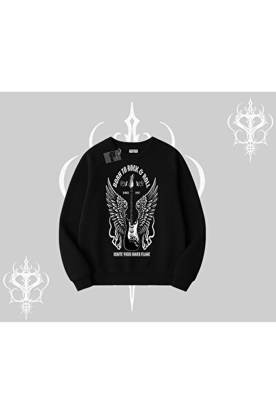 Tarzsokak Μπισκιλέτ Φούτερ Γεννημένος για να ροκάρει Κληρονομιά Αιώνιας Φλόγας