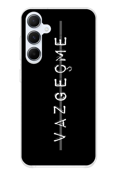 TechTree جراب سيليكون متوافق مع هاتف سامسونج جالاكسي A55 مكتوب عليه مطبوع