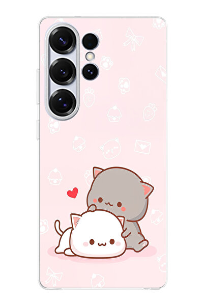 TechTree حافظة سيليكون متوافقة مع هاتف Samsung Galaxy S25 ULTRA لطيفة وريموتي...