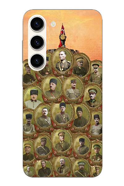 TechTree حافظة سيليكون متوافقة مع هاتف سامسونج جالاكسي S23 من أتاتورك وقادة ا...