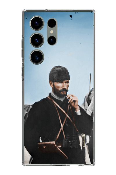 TechTree حافظة سيليكون متوافقة مع هاتف سامسونج جالاكسي S23 ULTRA من أتاتورك ف...