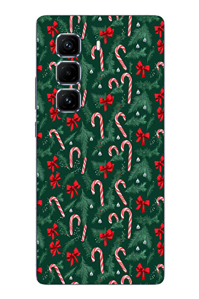 TechTree حافظة سيليكون متوافقة مع Infinix Hot 50 PRO PLUS+ على شكل شجرة الصنو...