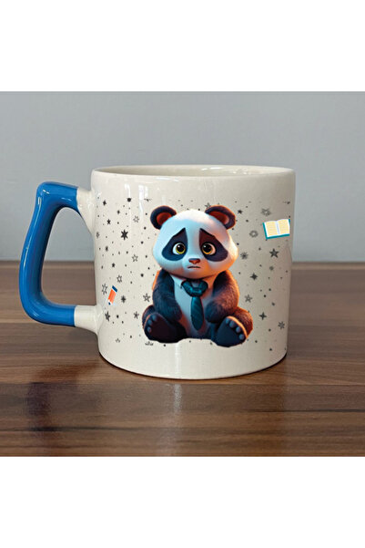 Kırtasiye Ofisi الباندا الحزينة - المهنة: معلم، كوب هدية للمهنة الرئيسية بمقب...