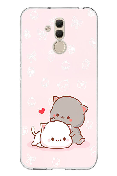 TechTree حافظة سيليكون متوافقة مع هاتف Huawei Mate 20 Lite، لطيفة وريموتية، م...