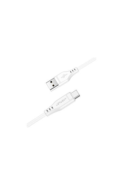 Acefast سلك تايب سي الى يو اس بي بطول 1.2 متر - ابيض