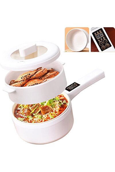 DHB tech قدر كهربائي سعة 3 لترات مع خاصية البخار والتحكم في درجة الحرارة